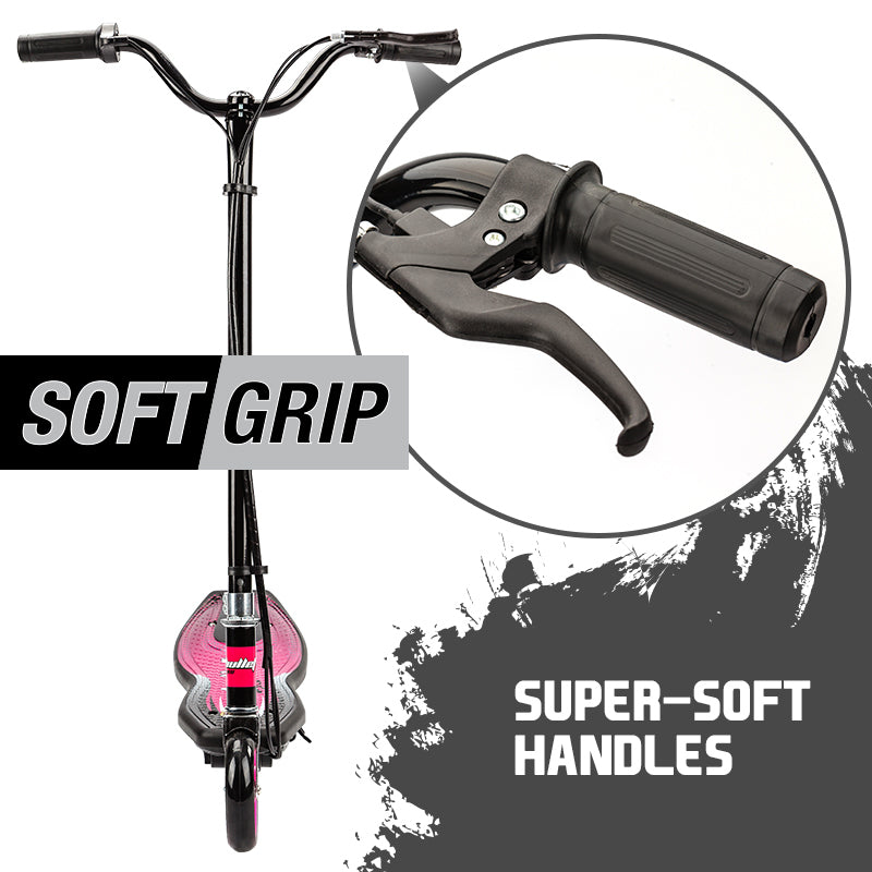 Pink 140W Electric Kids Scooter with 15km/h Speed and 70kg Capacity