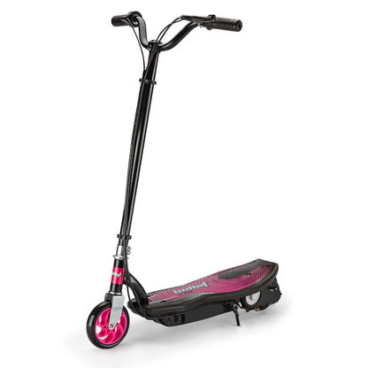 Pink 140W Electric Kids Scooter with 15km/h Speed and 70kg Capacity