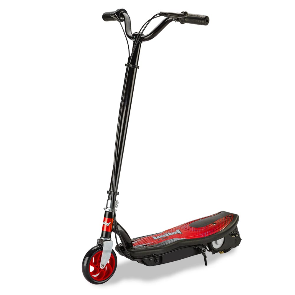 Kids Electric Scooter 140W - 15km/h, 70kg Capacity, Ages 7+ - Red