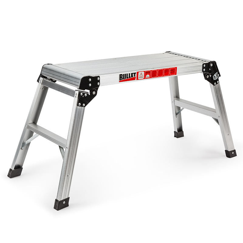 50cm Tall Folding Work Platform, Aluminium, 3.5kg, for Painting & Maintenance
