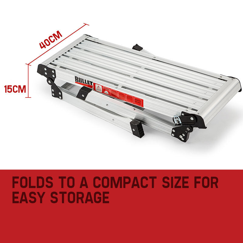 50cm Tall Folding Work Platform, Aluminium, 3.5kg, for Painting & Maintenance