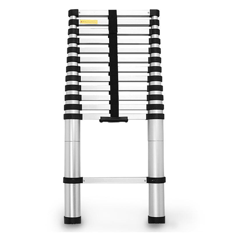 3.8m Telescopic Aluminium Ladder - Lightweight, Compact, and Safe Design