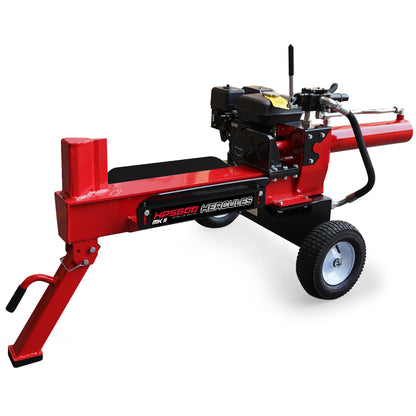 20 Tonne Petrol Hydraulic Log Splitter with 0.54m Capacity and 7s Cycle Time