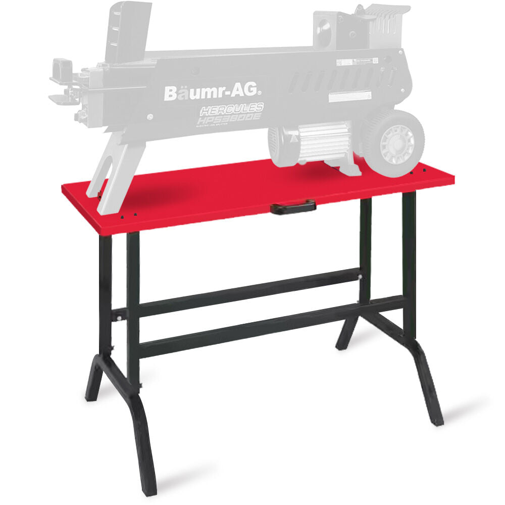 Log Splitter Stand for HPS3800E, BLS-4, 730mm Raised Work Platform, Powder-Coated Steel Support Base, Heavy-Duty Frame