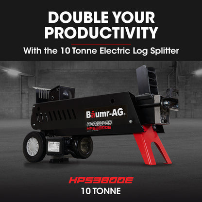 4-Way Steel Splitting Wedge for 10 Tonne Electric Log Splitter, Fits Multiple Models