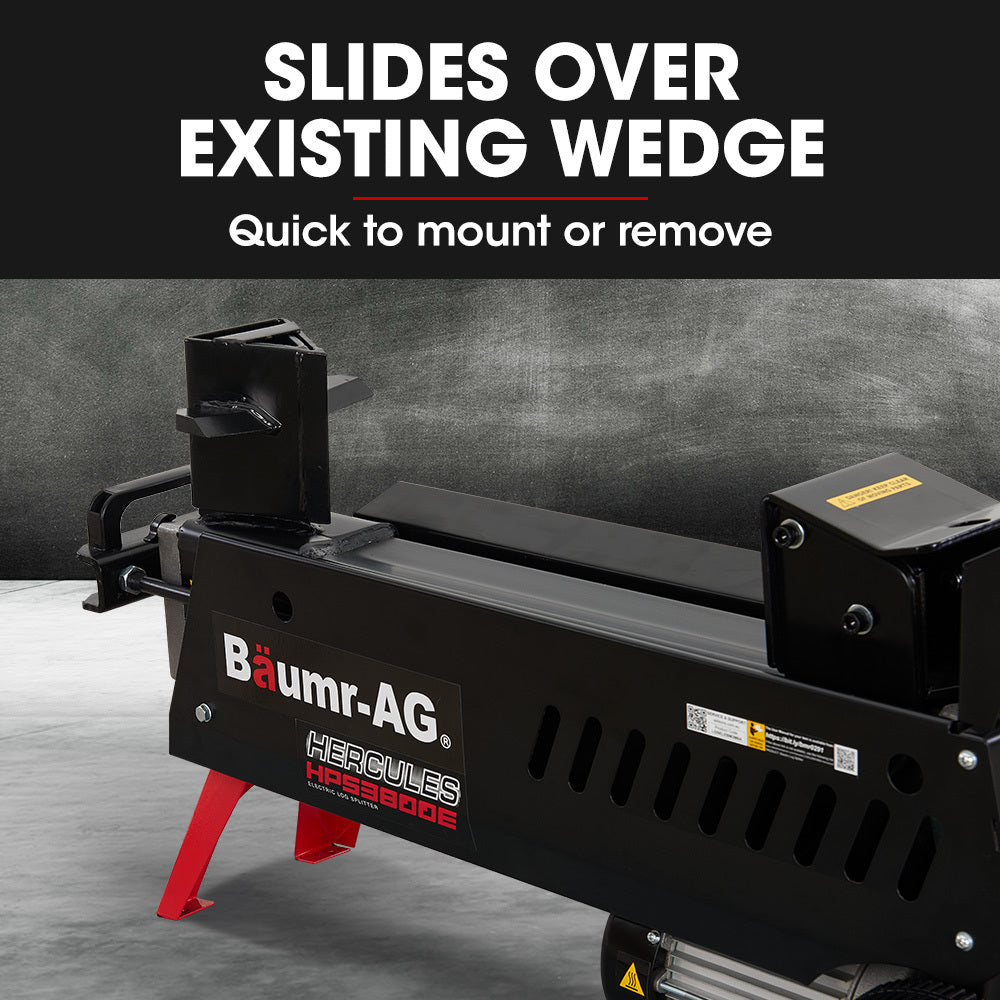 4-Way Steel Splitting Wedge for 10 Tonne Electric Log Splitter, Fits Multiple Models