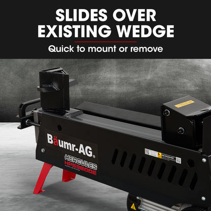 4-Way Steel Splitting Wedge for 10 Tonne Electric Log Splitter, Fits Multiple Models