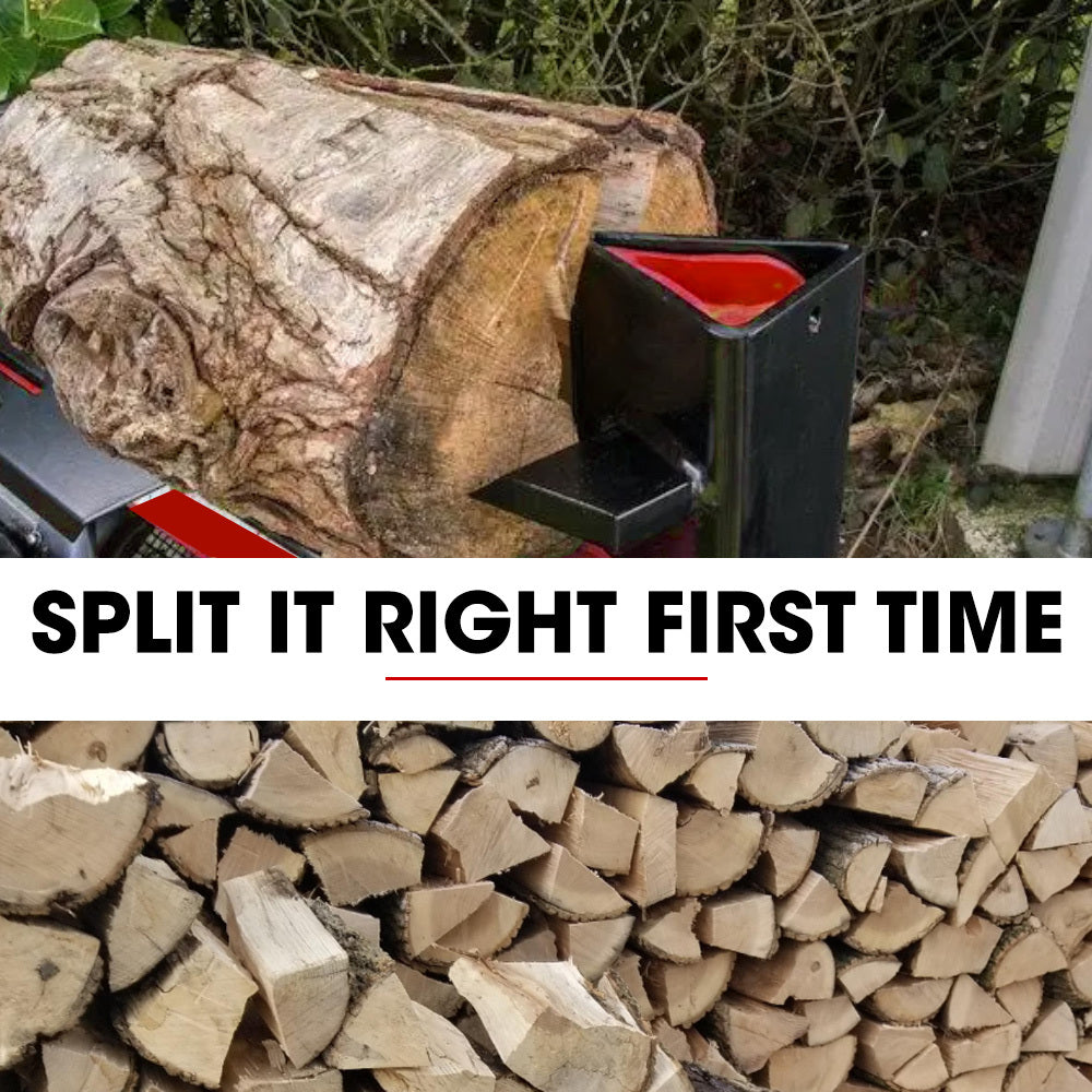 4-Way Wood Splitting Wedge for 8-9 Tonne Electric Log Splitters