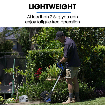 20V Cordless Line Trimmer & Garden Edger, 2.5kg, 5-Angle Swivel Head