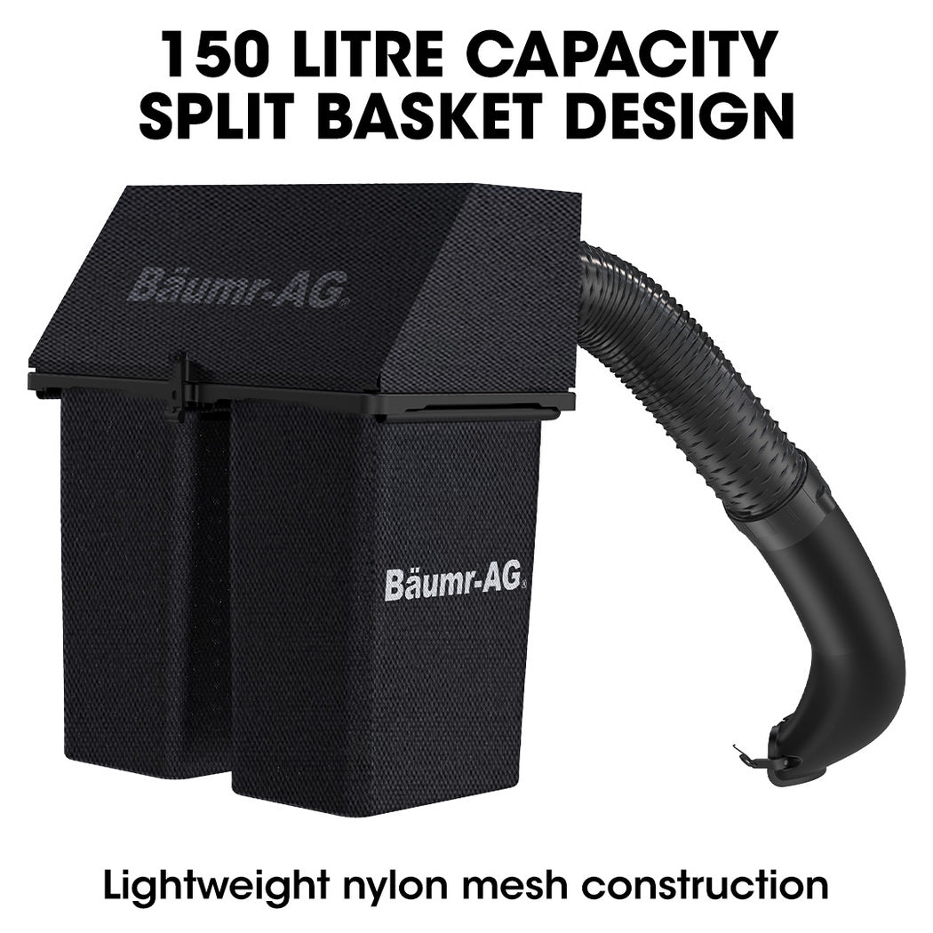 150L Grass Catcher for 30m Electric Ride-On Lawn Mower - Easy Disposal System