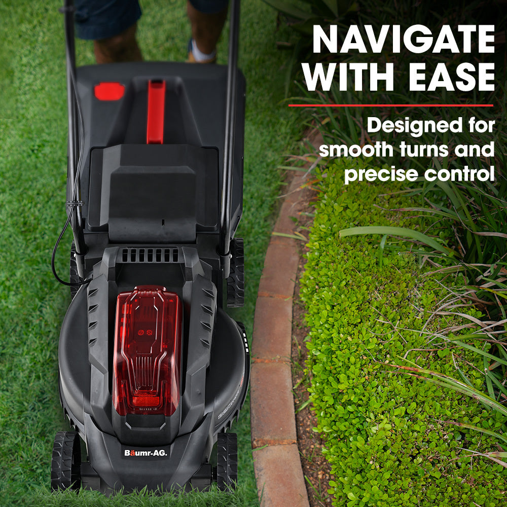 450CX Cordless Lawn Mower Kit, Brushless Motor, 7kg, 0.32m Cutting Path