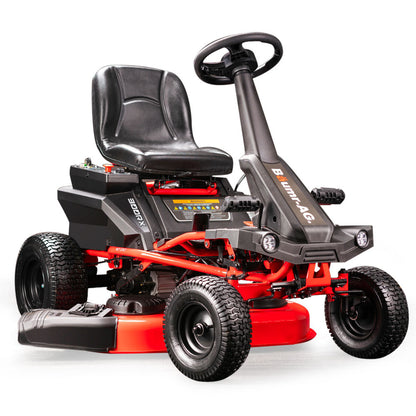 48V Electric Ride-On Lawn Mower with 0.76m Cutting Width and Triple Motors