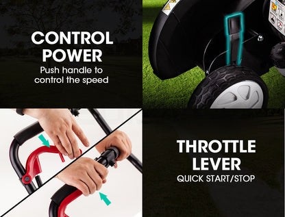31cc Petrol Lawn Edger with 5-Depth Adjustments and Folding Handle