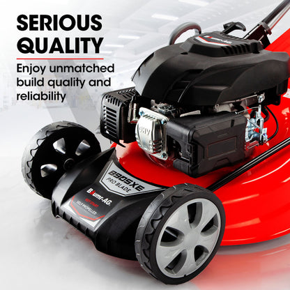21m 248cc Self-Propelled 4-in-1 Electric Start Lawnmower with Steel Deck
