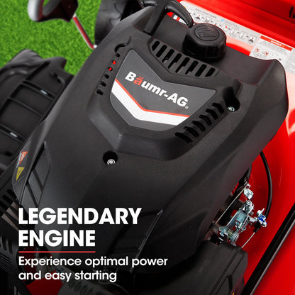 21m 248cc Self-Propelled 4-in-1 Electric Start Lawnmower with Steel Deck