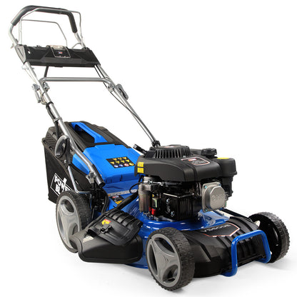 18" 175cc Self-Propelled 4-in-1 Petrol Lawnmower with Steel Deck & Electric Start