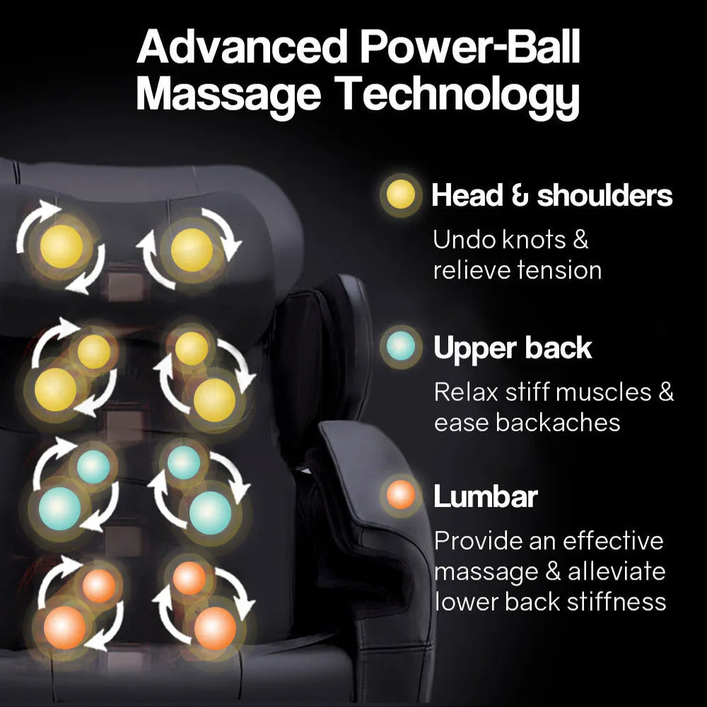 Ultimate Reclining Massage Chair with Heat, Vibration, and Air Pressure System
