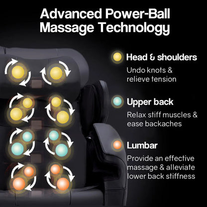 Ultimate Reclining Massage Chair with Heat, Vibration, and Air Pressure System