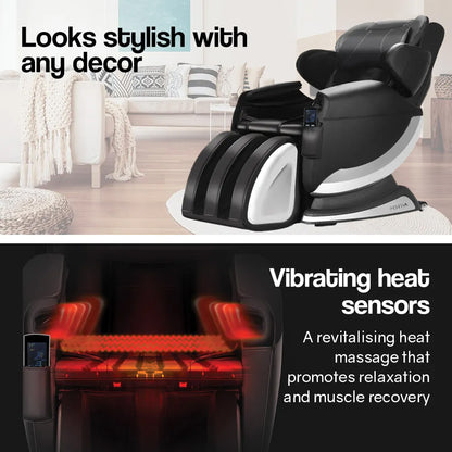 Ultimate Reclining Massage Chair with Heat, Vibration, and Air Pressure System