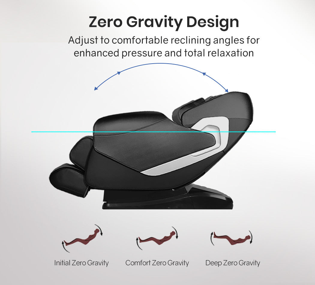 Luxury Full Body Massage Chair with 135cm SL-Track, Heat, and Bluetooth Audio