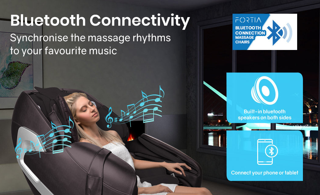Luxury Full Body Massage Chair with Heat, Bluetooth, and Zero Gravity Recline