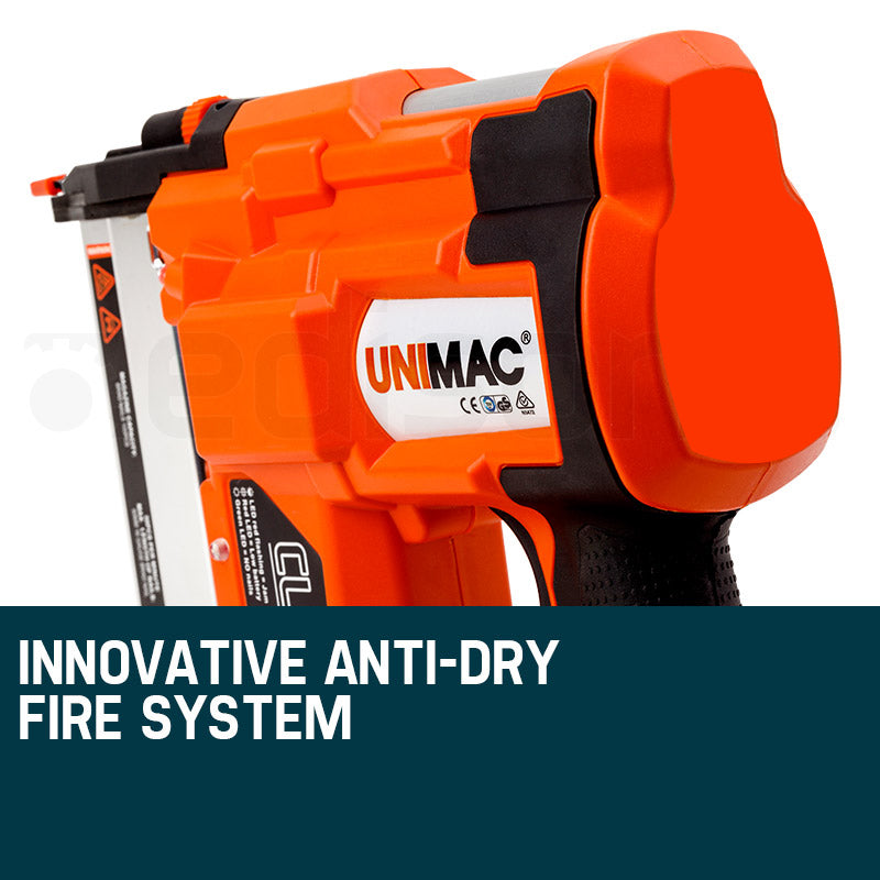 Cordless 20V Lithium Finish Nailer, 16ga 0.015-0.05m Nails, with LED & Case