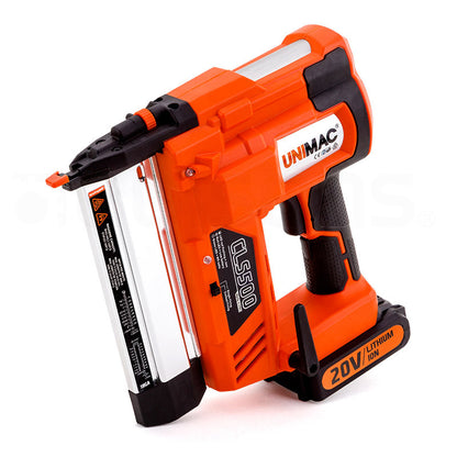 Cordless 20V 2-in-1 Brad Nailer and Stapler with 0.15-0.5m Fasteners