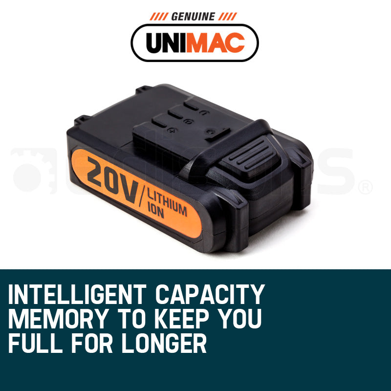 20V Lithium Ion Rechargeable Battery for Cordless Nail Gun, 0.5 kg