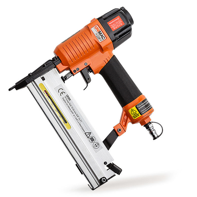 2-in-1 Pneumatic Stapler/Brad Nailer, Lightweight 1.46kg, 15-50mm Nails