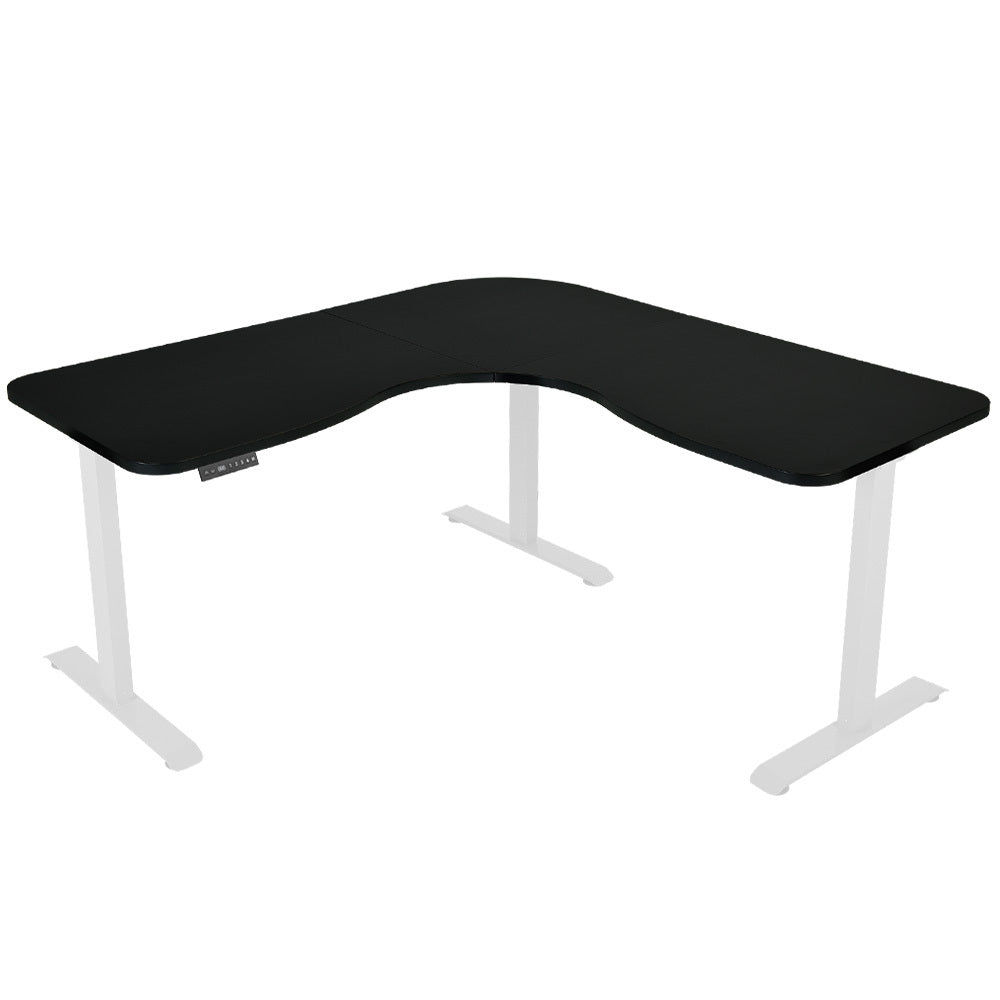 Corner Electric Desk with Triple Motors, 1.7m Surface, 120kg Load Capacity