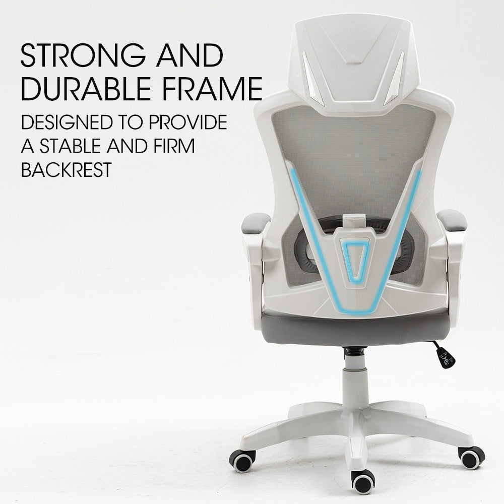 Ergonomic Mesh Recliner Office Chair with Lumbar Support, 0.6m, 120kg Capacity