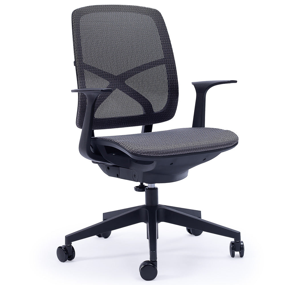 Ergonomic Office Chair with Mesh Fabric, Adjustable Recline, 120kg Capacity