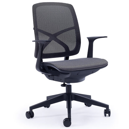 Ergonomic Office Chair with Mesh Fabric, Adjustable Recline, 120kg Capacity
