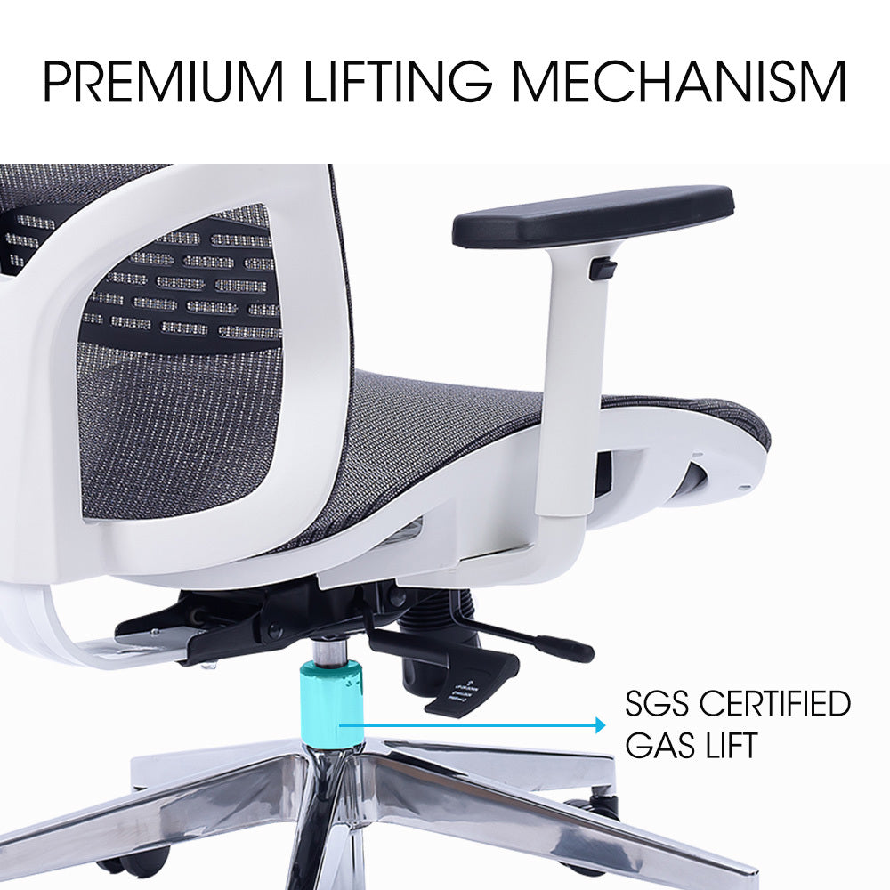 Ergonomic Mesh Office Chair with Lumbar Support and Adjustable Features