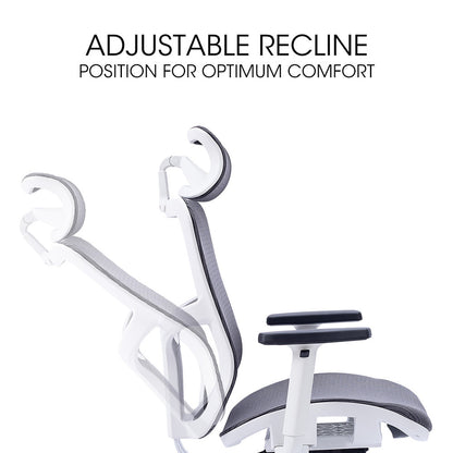Ergonomic Mesh Office Chair with Lumbar Support and Adjustable Features