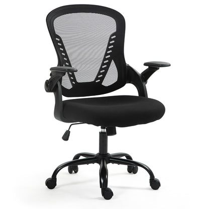 Ergonomic Mesh Office Chair with Adjustable Recline and Armrests, 0.6m Base