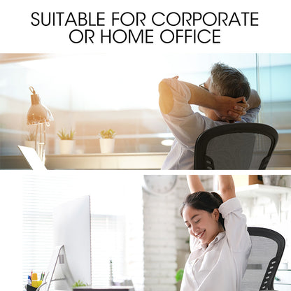 Ergonomic Mesh Office Chair with Adjustable Recline and Armrests, 0.6m Base