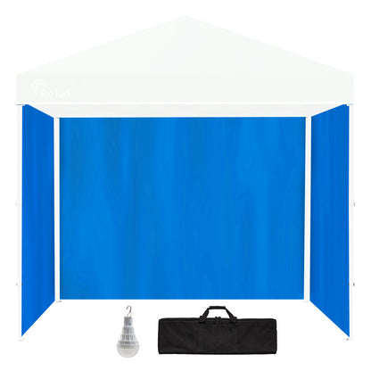 3x3m Gazebo Accessory Pack: Walls, Carry Bag, USB Rechargeable LED Light