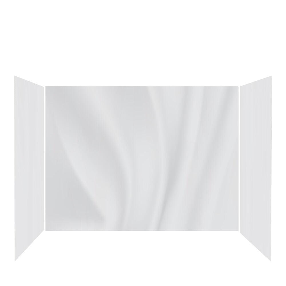 White 3-Side Walls for 3x3m Gazebo - Privacy & Weather Protection