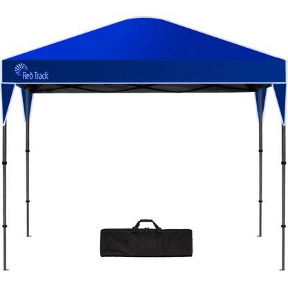 3.6x2.2m Ultra Compact Folding Gazebo with Carry Bag, Navy Blue