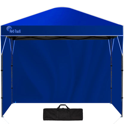 Ultra-Compact 2.2x3.6m Folding Gazebo with Walls & Carry Bag, Navy Blue
