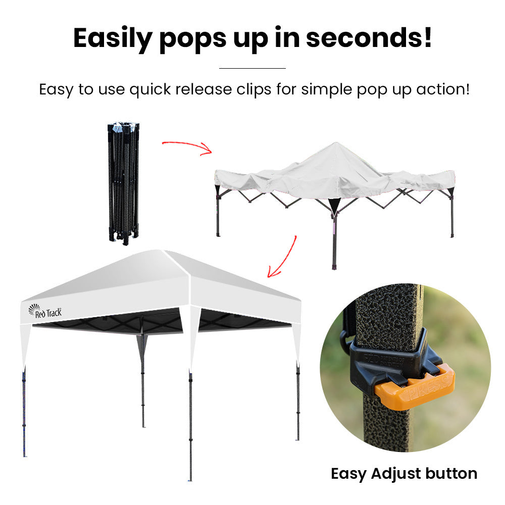 Ultra-Compact 3x3m Gazebo with Carry Bag for Camping & Outdoor Events