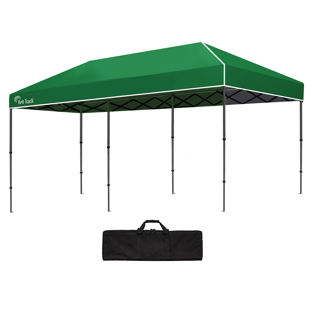 Compact 6x3m Folding Gazebo with UV Protection & Easy Setup, Green
