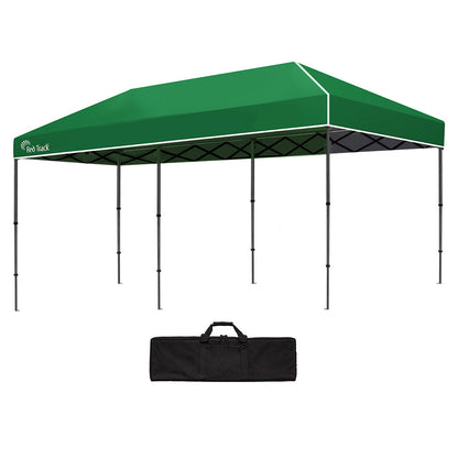 Compact 6x3m Folding Gazebo with UV Protection & Easy Setup, Green