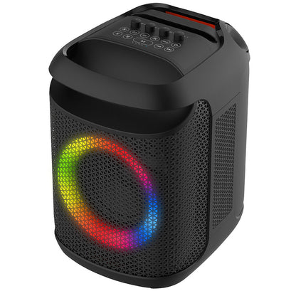 Portable Splash Proof 80W Bluetooth Speaker with TWS Pairing & RGB Lights