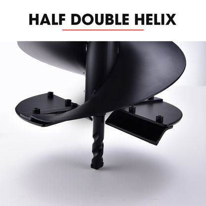 250mm x 0.76m Carbon Steel Auger Bit with Half Double Helix Design