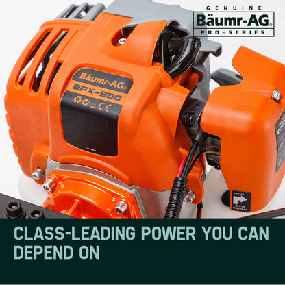 88cc Pro-Series Post Hole Digger with 3.2m Depth and Multiple Augers