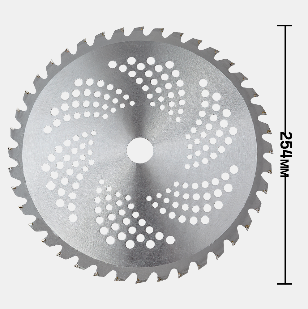 High-Performance 0.26m Carbide Tipped 40T Brush Cutter Blade for Garden Tools