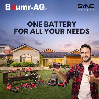 Cordless 2-in-1 Line Trimmer & Edger, 20V Battery, 3 Angle Settings