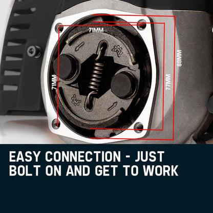 65cc 2-Stroke Replacement Engine for Pole Tools, Compatible with 25-65cc Brands